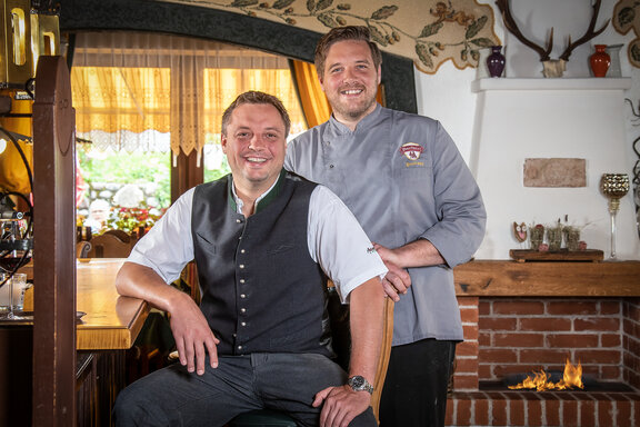 Christoph und Florian Sandgruber, Gastgeber im Dorfwirt Pertisau